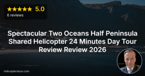 Spectacular Two Oceans Half Peninsula Shared Helicopter 24 Minutes Day Tour Review Review 2026