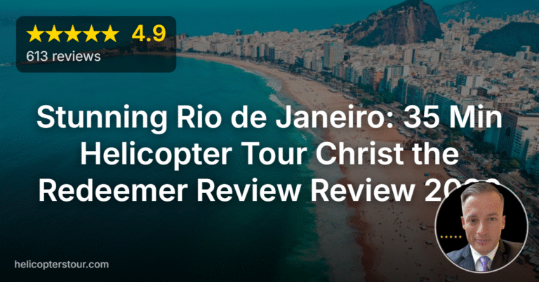 Stunning Rio de Janeiro: 35 Min Helicopter Tour Christ the Redeemer Review Review 2026
