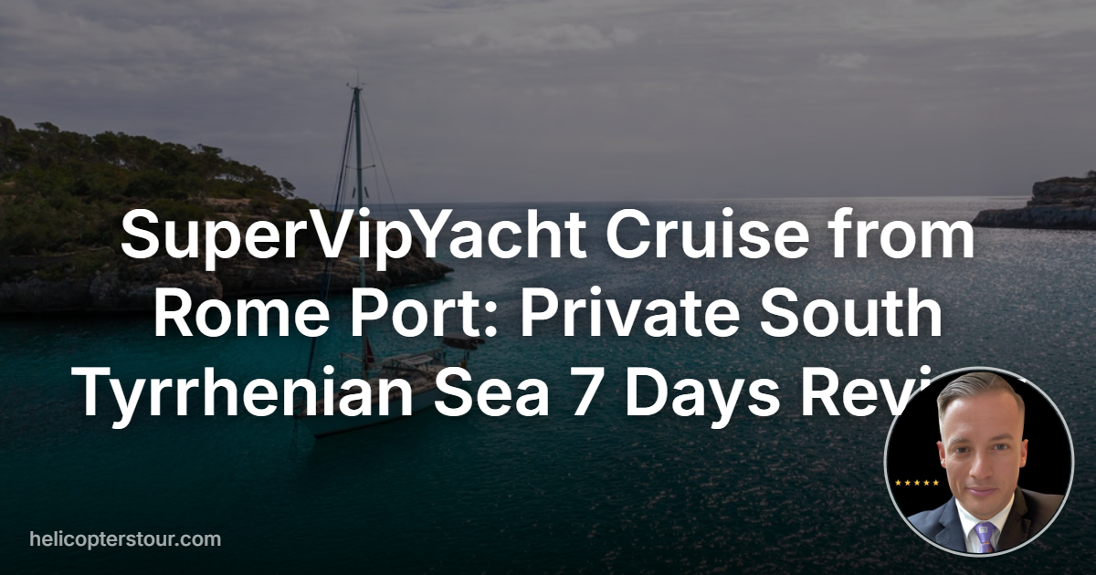 Discover the SuperVipYacht Cruise from Rome Port: Private South Tyrrhenian Sea 7 Days. Explore Italy's stunning coastline in ultimate luxury!