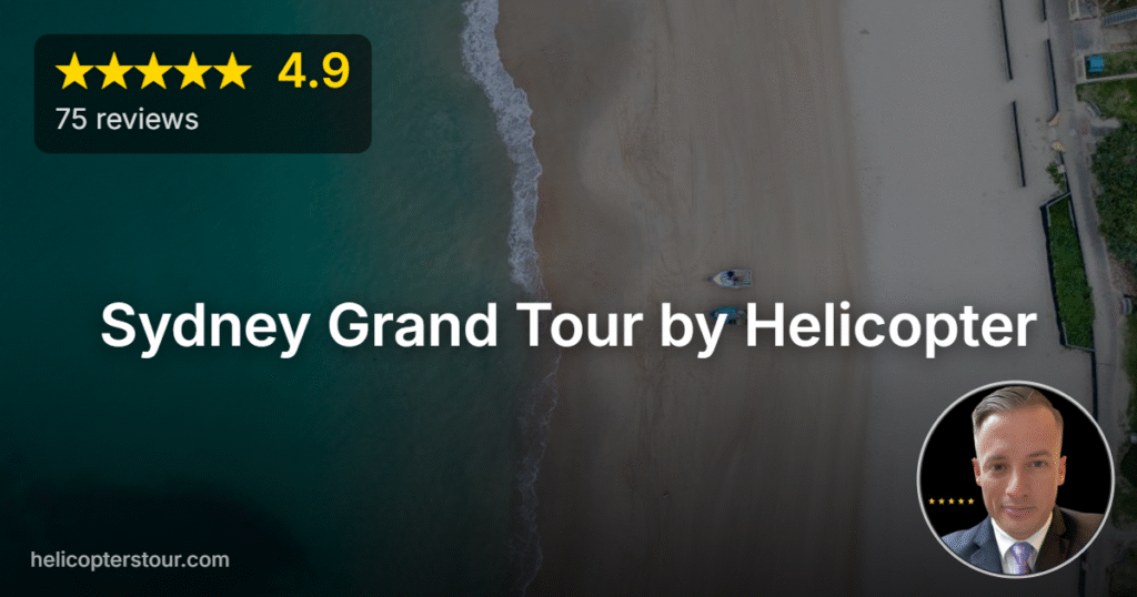 Experience the Sydney Grand Tour by Helicopter and discover iconic landmarks from above. Book your unforgettable aerial adventure today!