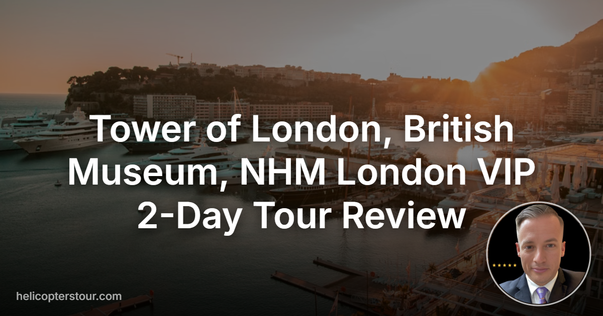 Discover the Tower of London, British Museum, NHM London VIP 2-Day Tour by yacht charter. Book this exclusive London experience today!