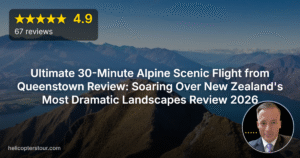 Ultimate 30-Minute Alpine Scenic Flight from Queenstown Review: Soaring Over New Zealand’s Most Dramatic Landscapes Review 2026