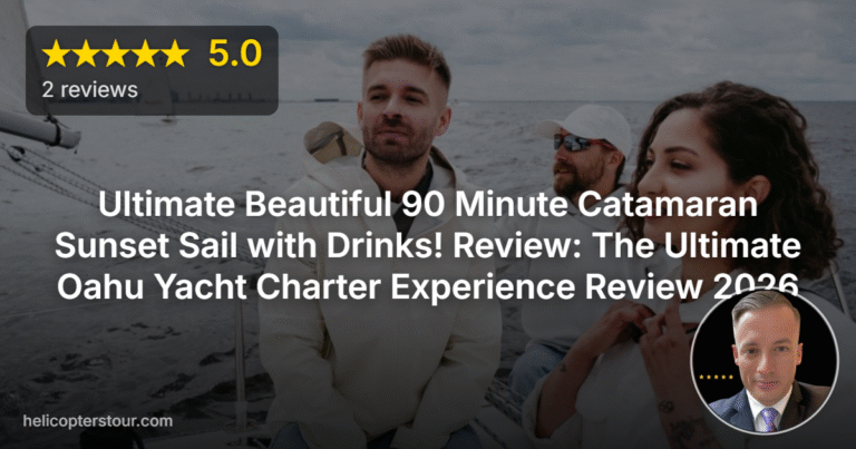 Ultimate Beautiful 90 Minute Catamaran Sunset Sail with Drinks! Review: The Ultimate Oahu Yacht Charter Experience Review 2026