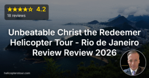 Unbeatable Christ the Redeemer Helicopter Tour – Rio de Janeiro Review Review 2026