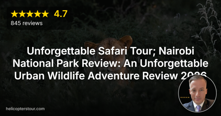 Unforgettable Safari Tour; Nairobi National Park Review: An Unforgettable Urban Wildlife Adventure Review 2026