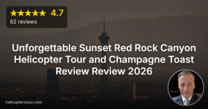 Unforgettable Sunset Red Rock Canyon Helicopter Tour and Champagne Toast Review Review 2026