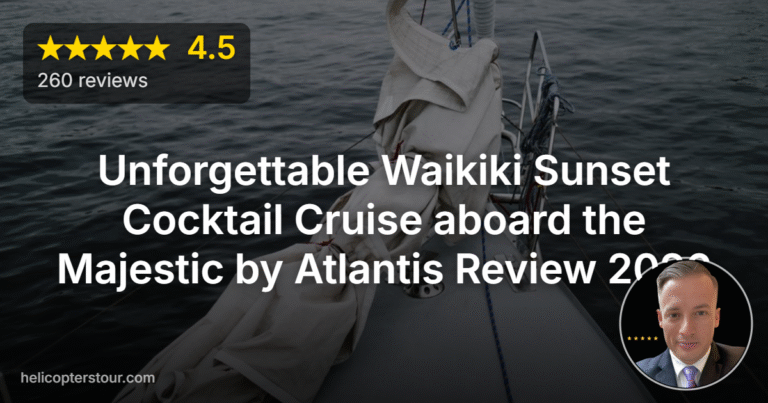 Unforgettable Waikiki Sunset Cocktail Cruise aboard the Majestic by Atlantis Review 2026