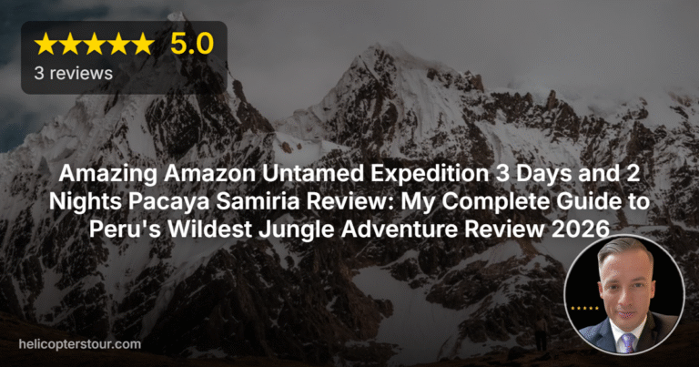 Amazing Amazon Untamed Expedition 3 Days and 2 Nights Pacaya Samiria Review: My Complete Guide to Peru’s Wildest Jungle Adventure Review 2026