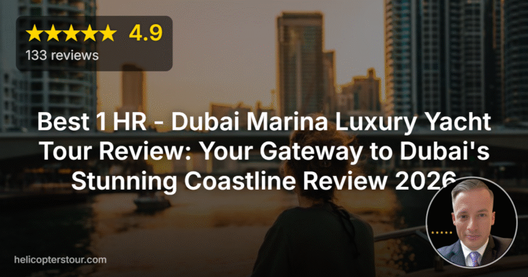 Best 1 HR – Dubai Marina Luxury Yacht Tour Review: Your Gateway to Dubai’s Stunning Coastline Review 2026