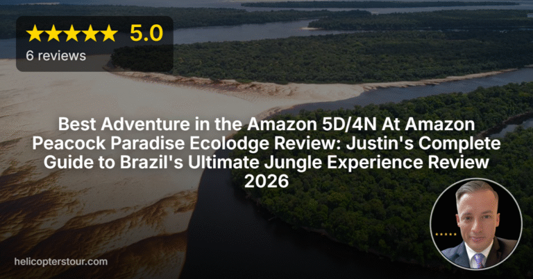 Best Adventure in the Amazon 5D/4N At Amazon Peacock Paradise Ecolodge Review: Justin’s Complete Guide to Brazil’s Ultimate Jungle Experience Review 2026