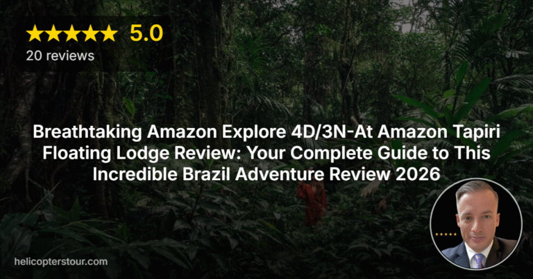 Breathtaking Amazon Explore 4D/3N-At Amazon Tapiri Floating Lodge Review: Your Complete Guide to This Incredible Brazil Adventure Review 2026