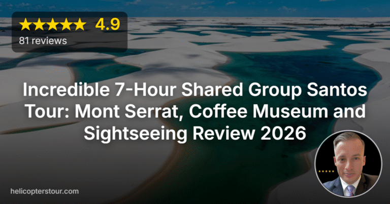 Incredible 7-Hour Shared Group Santos Tour: Mont Serrat, Coffee Museum and Sightseeing Review 2026