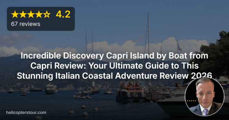 Incredible Discovery Capri Island by Boat from Capri Review: Your Ultimate Guide to This Stunning Italian Coastal Adventure Review 2026