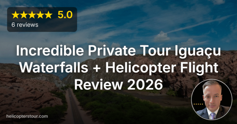 Incredible Private Tour Iguaçu Waterfalls + Helicopter Flight Review 2026