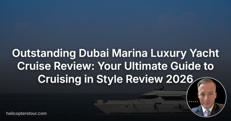 Outstanding Dubai Marina Luxury Yacht Cruise Review: Your Ultimate Guide to Cruising in Style Review 2026