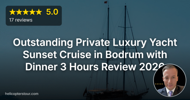 Outstanding Private Luxury Yacht Sunset Cruise in Bodrum with Dinner 3 Hours Review 2026