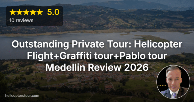 Outstanding Private Tour: Helicopter Flight+Graffiti tour+Pablo tour Medellin Review 2026