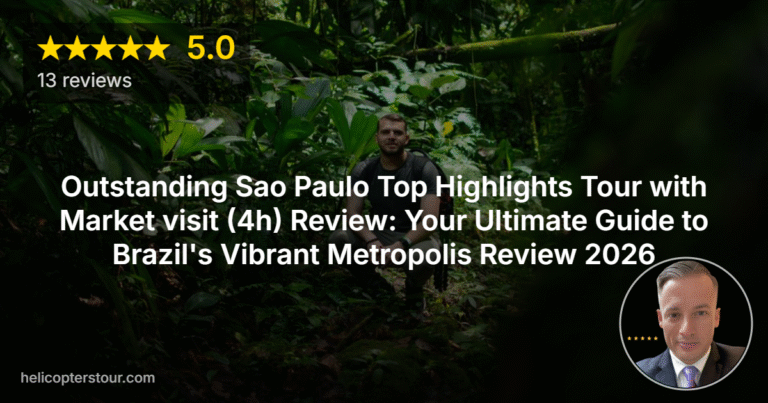 Outstanding Sao Paulo Top Highlights Tour with Market visit (4h) Review: Your Ultimate Guide to Brazil’s Vibrant Metropolis Review 2026
