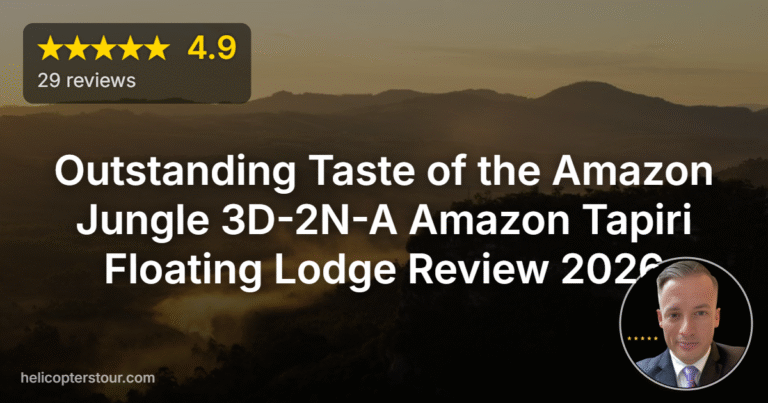 Outstanding Taste of the Amazon Jungle 3D-2N-A Amazon Tapiri Floating Lodge Review 2026