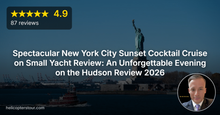 Spectacular New York City Sunset Cocktail Cruise on Small Yacht Review: An Unforgettable Evening on the Hudson Review 2026