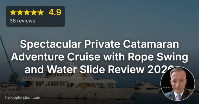 Spectacular Private Catamaran Adventure Cruise with Rope Swing and Water Slide Review 2026