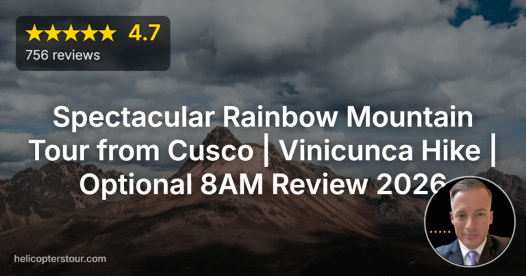 Spectacular Rainbow Mountain Tour from Cusco | Vinicunca Hike | Optional 8AM Review 2026