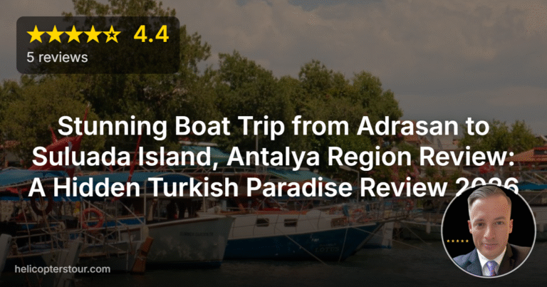 Stunning Boat Trip from Adrasan to Suluada Island, Antalya Region Review: A Hidden Turkish Paradise Review 2026