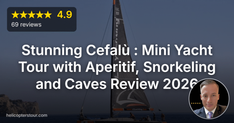 Stunning Cefalù : Mini Yacht Tour with Aperitif, Snorkeling and Caves Review 2026