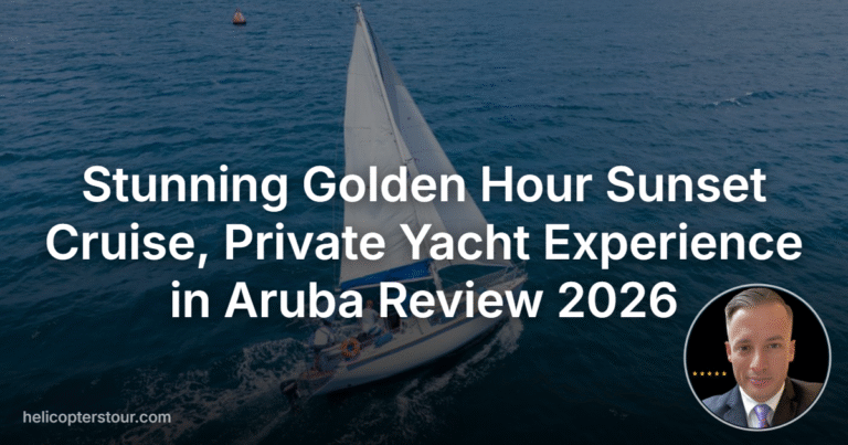 Stunning Golden Hour Sunset Cruise, Private Yacht Experience in Aruba Review 2026