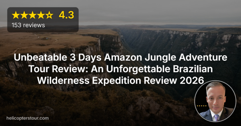 Unbeatable 3 Days Amazon Jungle Adventure Tour Review: An Unforgettable Brazilian Wilderness Expedition Review 2026