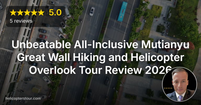 Unbeatable All-Inclusive Mutianyu Great Wall Hiking and Helicopter Overlook Tour Review 2026