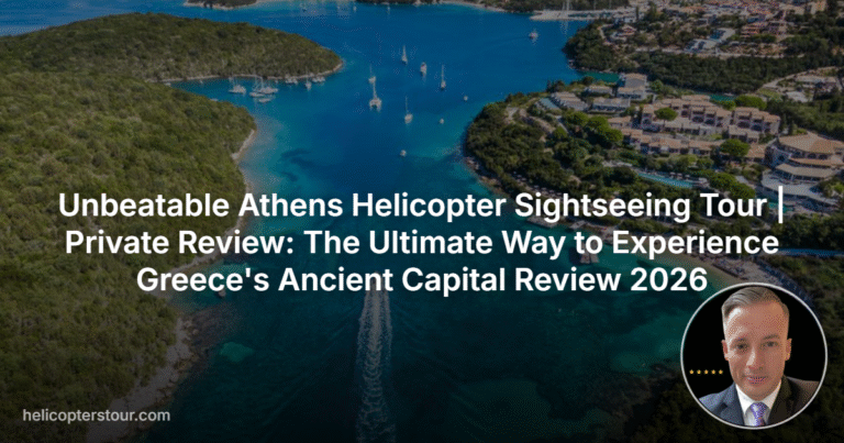 Unbeatable Athens Helicopter Sightseeing Tour | Private Review: The Ultimate Way to Experience Greece’s Ancient Capital Review 2026