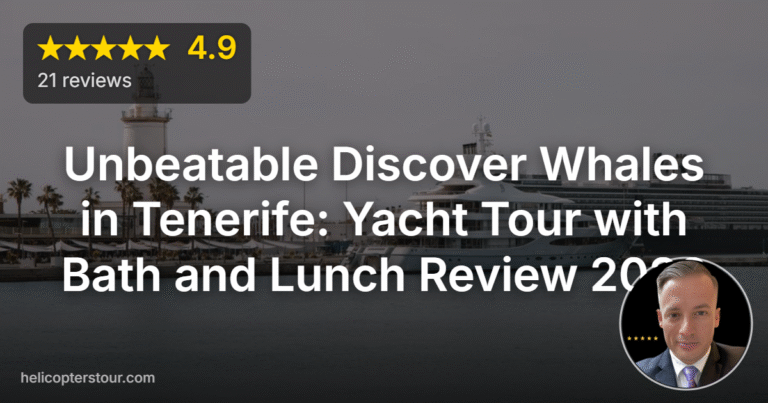 Unbeatable Discover Whales in Tenerife: Yacht Tour with Bath and Lunch Review 2026
