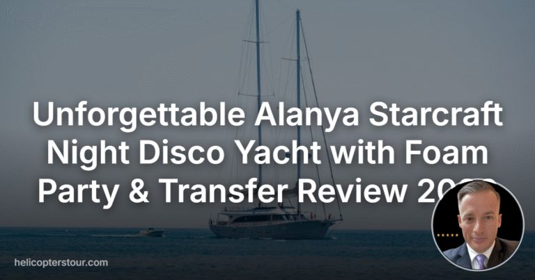Unforgettable Alanya Starcraft Night Disco Yacht with Foam Party & Transfer Review 2026
