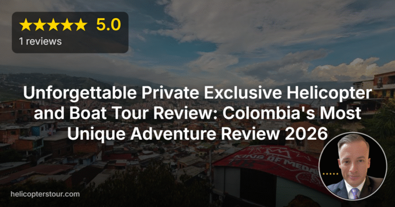 Unforgettable Private Exclusive Helicopter and Boat Tour Review: Colombia’s Most Unique Adventure Review 2026