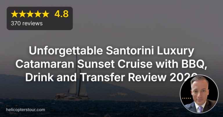 Unforgettable Santorini Luxury Catamaran Sunset Cruise with BBQ, Drink and Transfer Review 2026