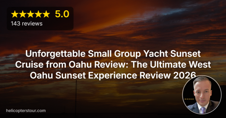 Unforgettable Small Group Yacht Sunset Cruise from Oahu Review: The Ultimate West Oahu Sunset Experience Review 2026