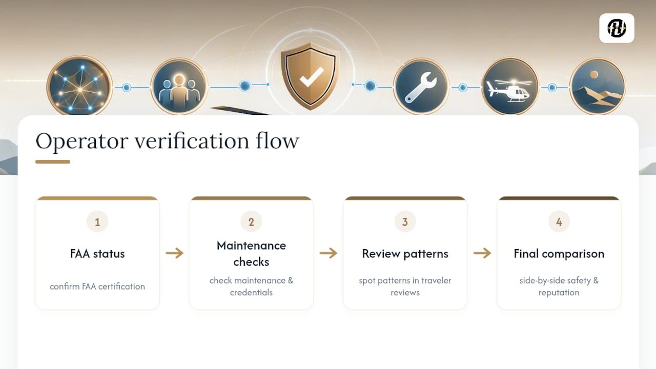 Operator verification and review analysis flow