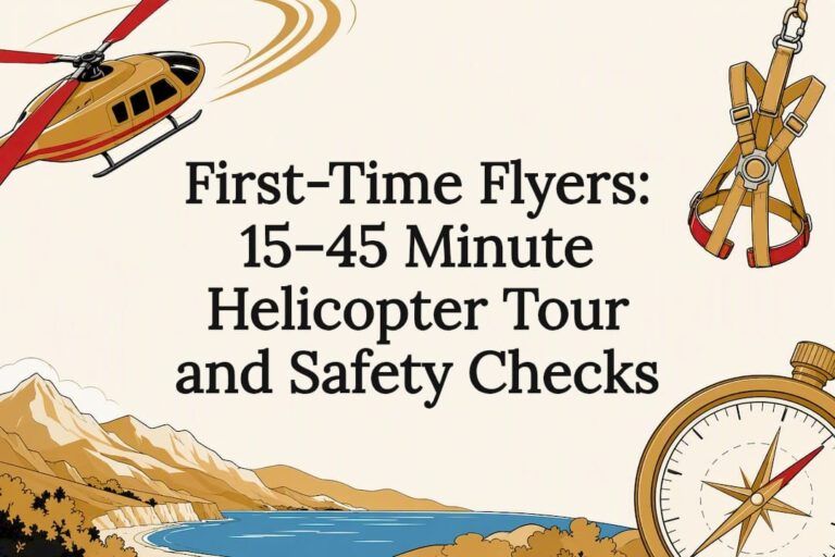 First-Time Flyers: 15–45 Minute Helicopter Tour and Safety Checks