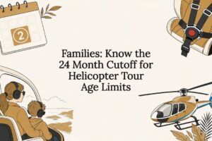 Families: Know the 24 Month Cutoff for Helicopter Tour Age Limits