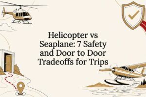 Helicopter vs Seaplane: 7 Safety and Door to Door Tradeoffs for Trips