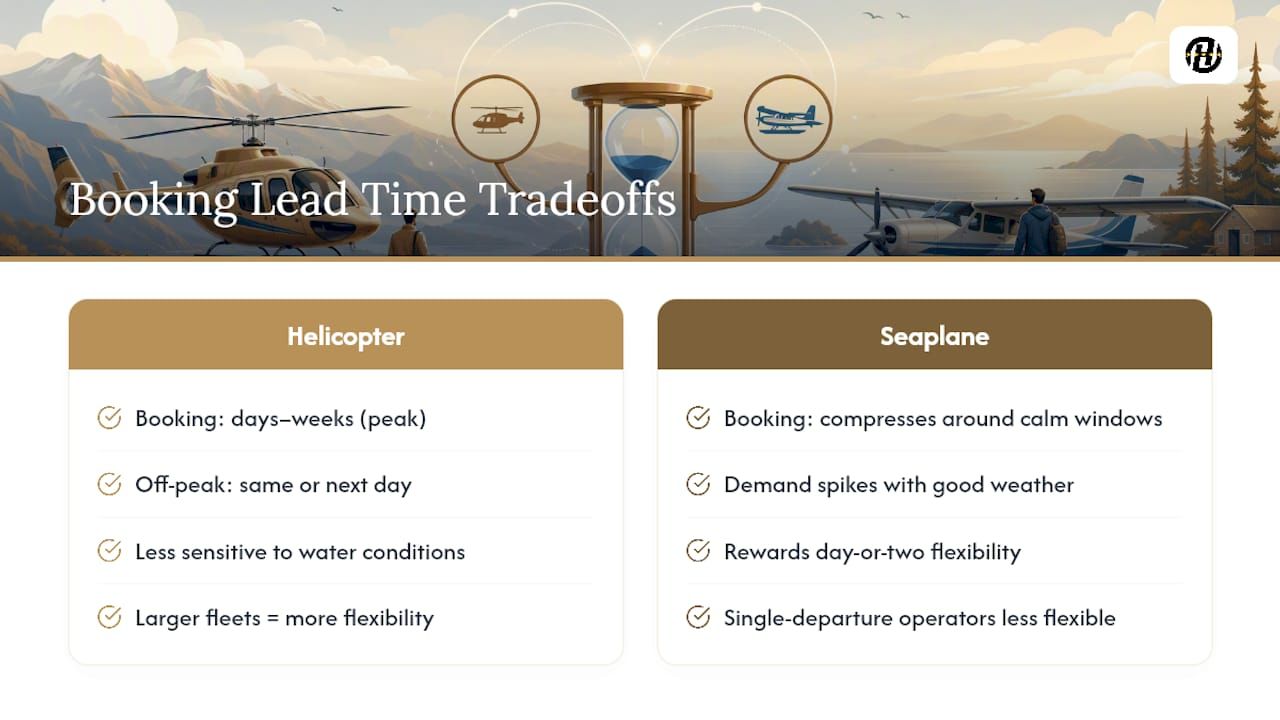 How Far Ahead Should You Book Each One? — overview diagram