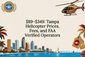 $89–$349: Tampa Helicopter Prices, Fees, and FAA Verified Operators