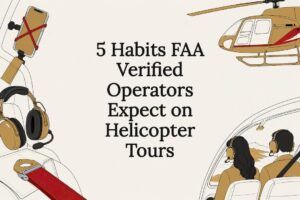 5 Habits FAA Verified Operators Expect on Helicopter Tours