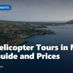 Aerial view of the Wailea-Makena coastline on Maui, a highlight of the best helicopter tours in Maui